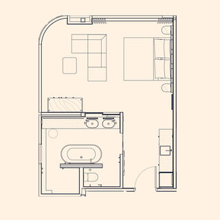 PA Accommodation Floorplans25 Cropped No Name Deluxe Studio